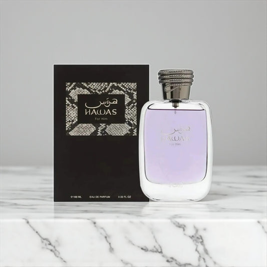 Rasasi ‘Hawas for Him’ 3.4OZ (EDP).