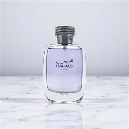 Rasasi ‘Hawas for Him’ 3.4OZ (EDP).